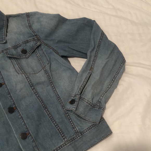 Talbots Vintage Lightweight Denim Jacket  Size 12 - Picture 4 of 10
